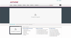 Desktop Screenshot of anthone.net